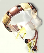 Armband, Edelholz, Designerholzschmuck